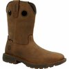 Rocky Legacy 32 Waterproof Steel Toe Western Boot, DARK BROWN, W, Size 10.5 RKW0339